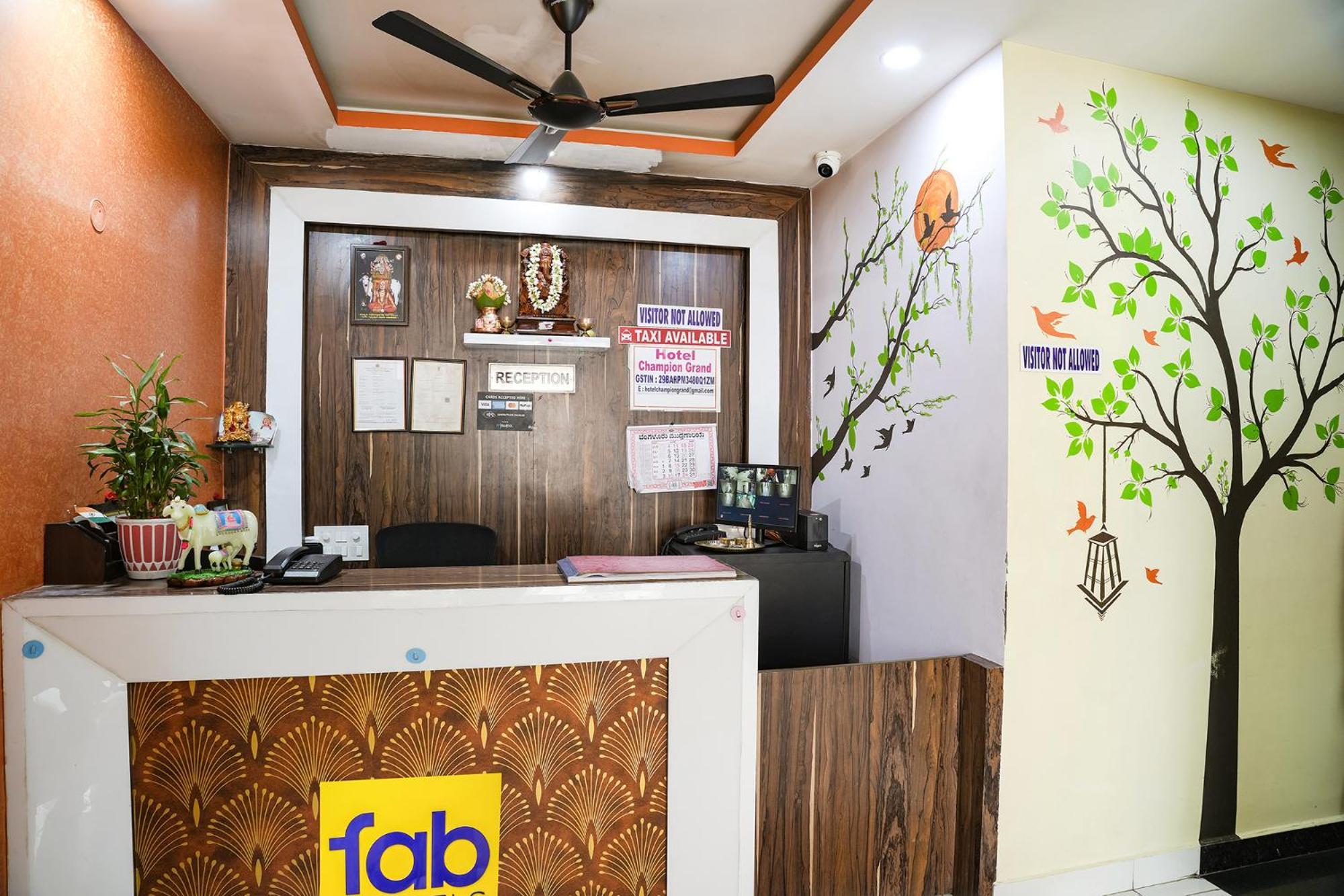 Fabhotel Champion Grand - Nr Fortis Hospital, Nagarbhavi Jālahalli 外观 照片
